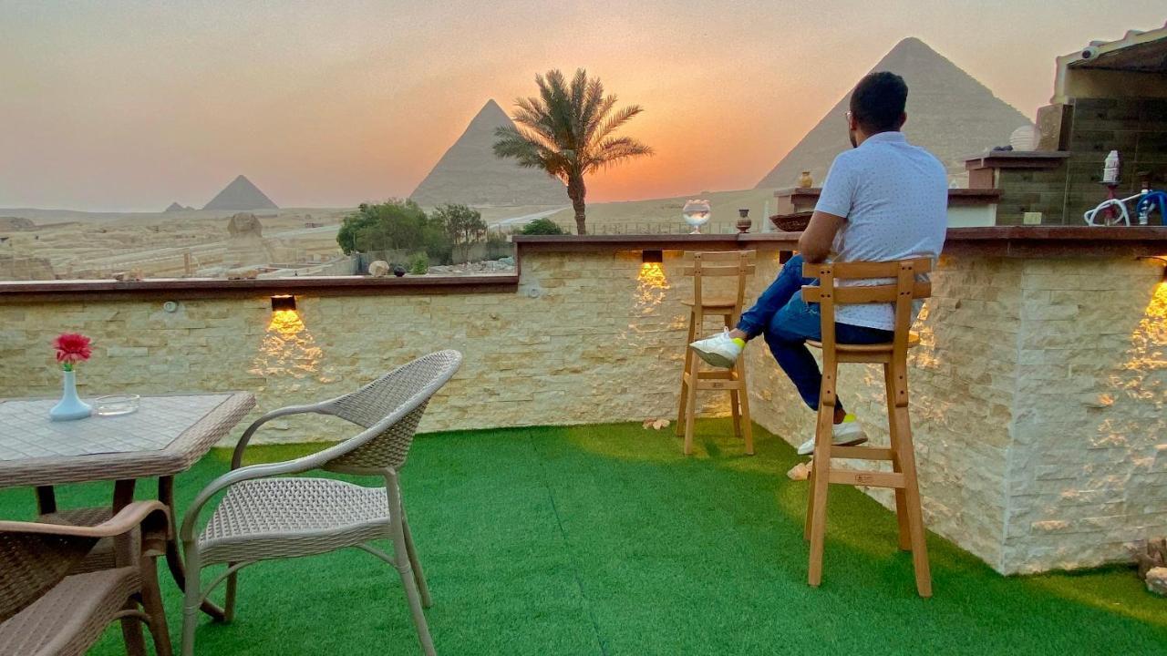 Seven Pyramids View Inn Kairo Exteriör bild
