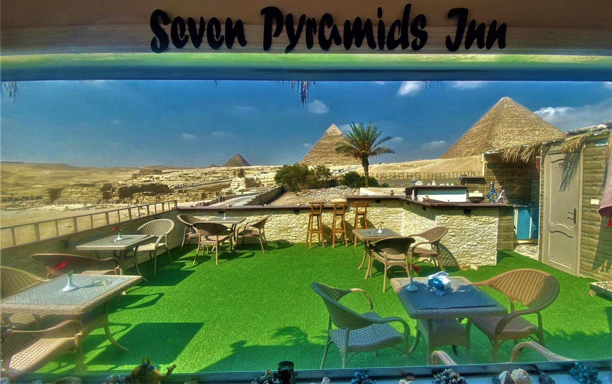 Seven Pyramids View Inn Kairo Exteriör bild