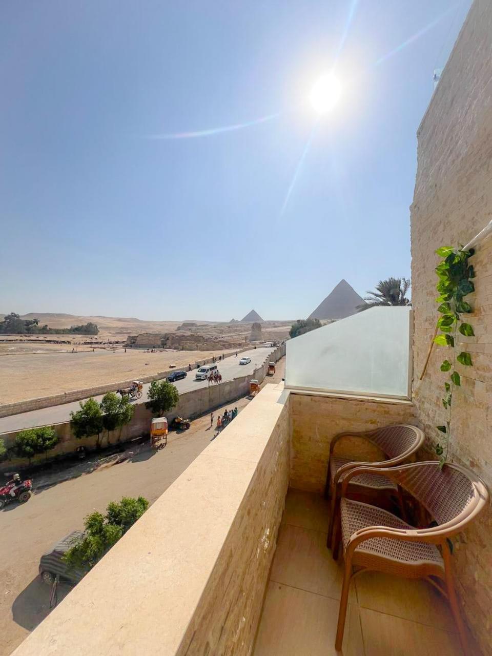 Seven Pyramids View Inn Kairo Exteriör bild